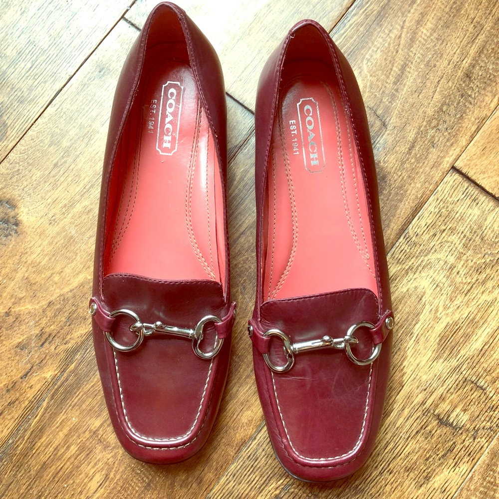 Coach loafers
